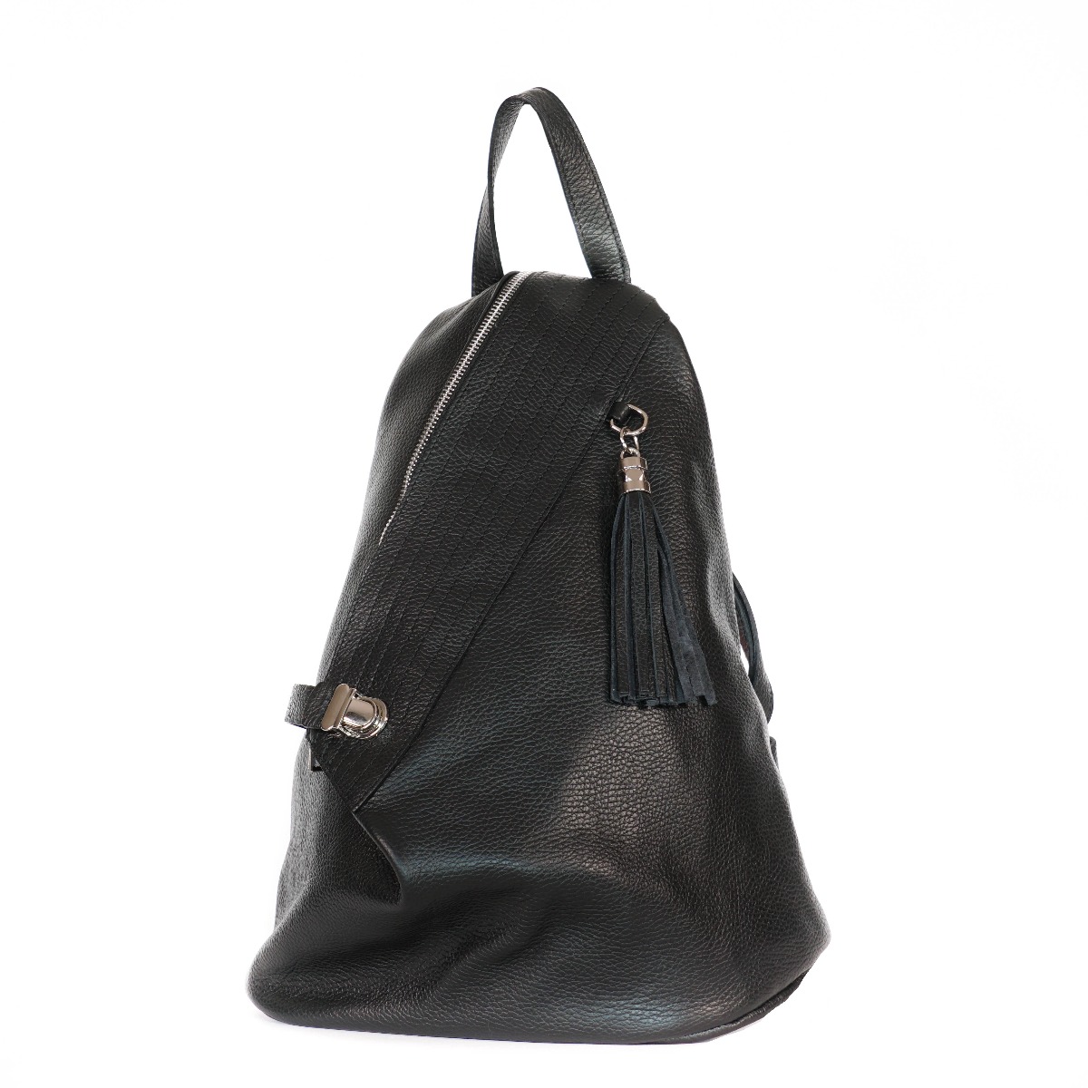 Italian soft genuine leather women backpack