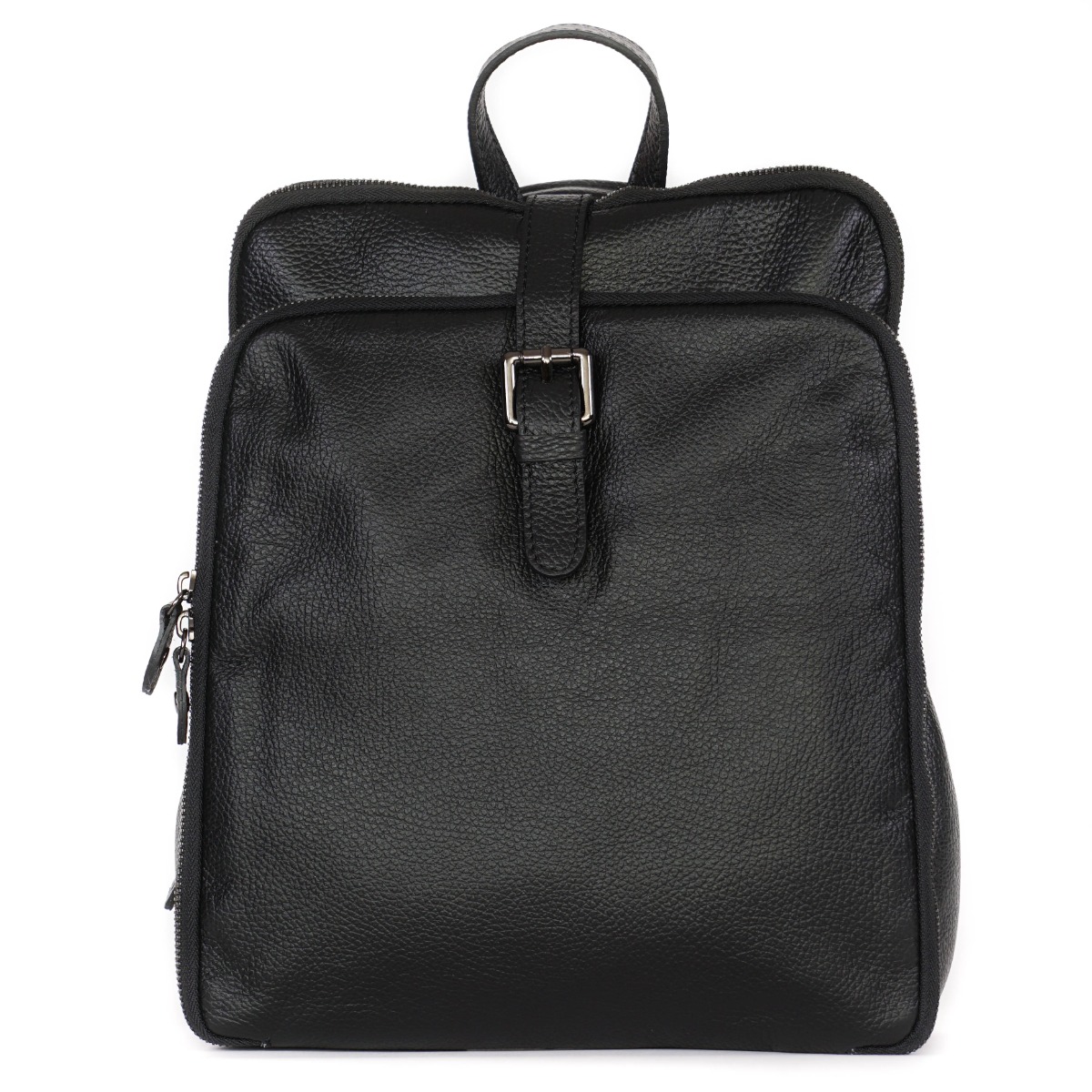 Black elegant convertible backpack bag for everyday